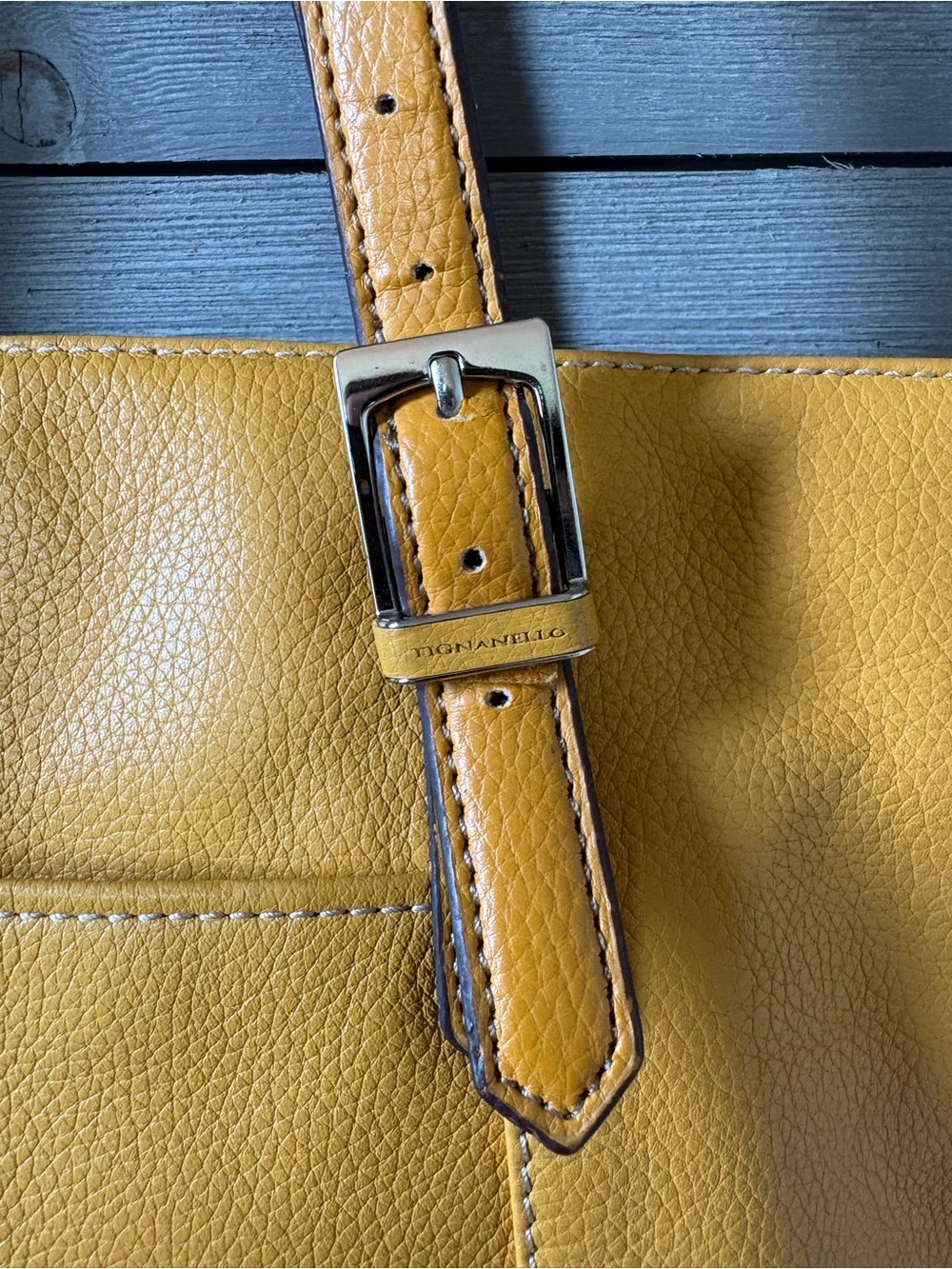 Tignanello Leather Tote Bag - Picture 3 of 10
